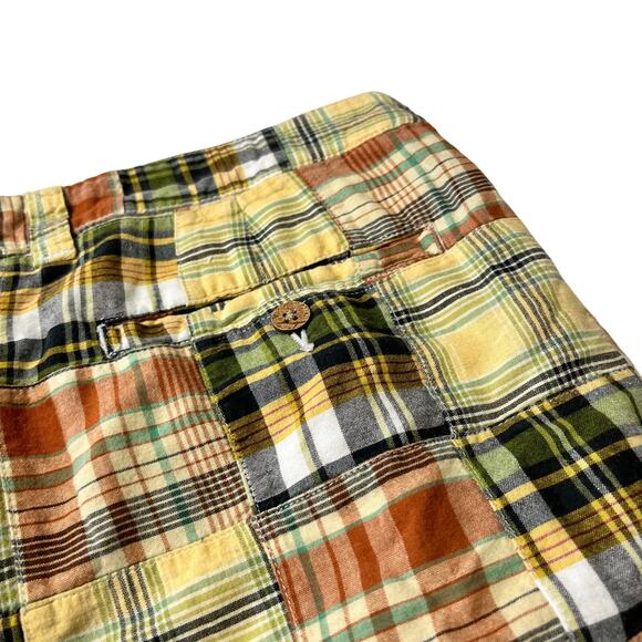 Barry Bricken‎ Plaid Madras Patchwork Shorts 42 (2637) - Picture 5 of 7